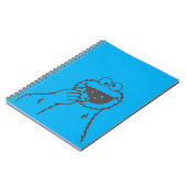 Sesamstraat | Cookie Monster Bright Notitieboek (Linkerzijde)