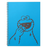 Sesamstraat | Cookie Monster Bright Notitieboek (Voorkant)