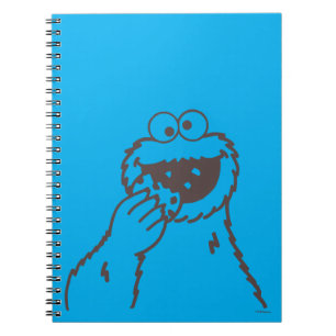 Sesamstraat   Cookie Monster Bright Notitieboek
