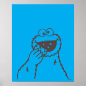 Sesamstraat | Cookie Monster Bright Poster (Voorkant)