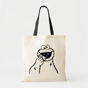 Sesamstraat Cookie Monster Bright Tote Bag