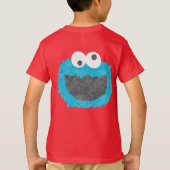 Sesamstraat | Cookie Monster Face T-shirt (Achterkant)
