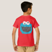 Sesamstraat | Cookie Monster Face T-shirt (Achterkant volledig)