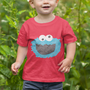 Sesamstraat   Cookie Monster Face T-shirt