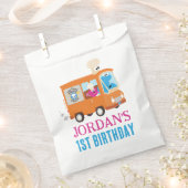 Sesamstraat Cookie Monster Food Truck Verjaardag Bedankzakje (Geknipt)