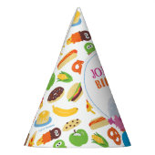 Sesamstraat Cookie Monster Foodie Truck Feesthoedjes (Links)