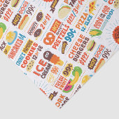 Sesamstraat Cookie Monster Foodie Truck Tissuepapier (Detail)