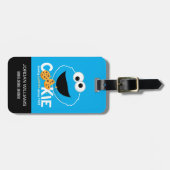 Sesamstraat | Cookie Monster Loving Cookies Bagagelabel (Voorkant horizontaal)