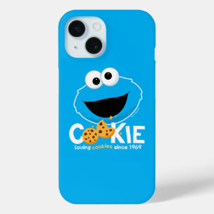 Sesamstraat   Cookie Monster Loving Cookies iPhone 15 Case