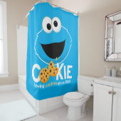 Sesamstraat | Cookie Monster Loving Cookies Douchegordijn (In situ)