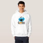 Sesamstraat | Cookie Monster Loving Cookies Hoodie (Voorkant volledig)