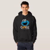 Sesamstraat | Cookie Monster Loving Cookies Hoodie (Voorkant volledig)