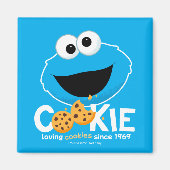 Sesamstraat | Cookie Monster Loving Cookies Magneet (Voorkant)