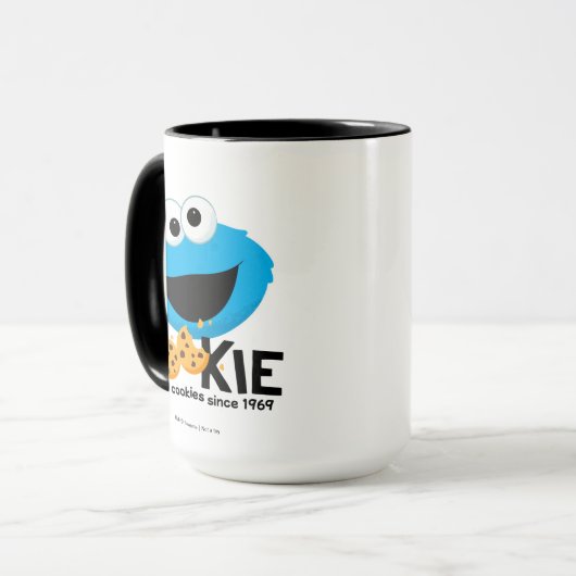 Sesamstraat | Cookie Monster Loving Cookies Mok (Voorkant links)