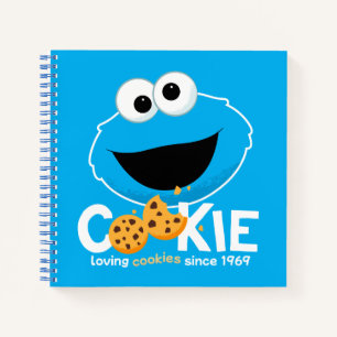 Sesamstraat   Cookie Monster Loving Cookies Notitieboek