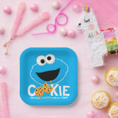 Sesamstraat | Cookie Monster Loving Cookies Papieren Bordje (Feest)