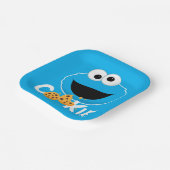 Sesamstraat | Cookie Monster Loving Cookies Papieren Bordje (Gebogen)
