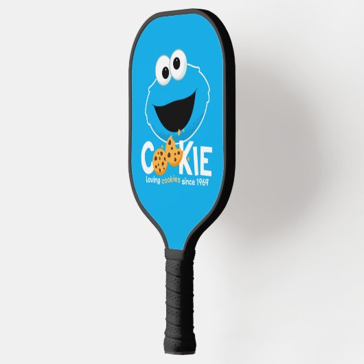 Sesamstraat | Cookie Monster Loving Cookies Pickleball Paddle (Links)