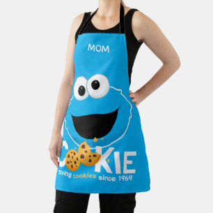 Sesamstraat   Cookie Monster Loving Cookies Schort