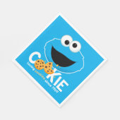 Sesamstraat | Cookie Monster Loving Cookies Servet (Hoek)