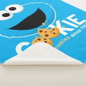 Sesamstraat | Cookie Monster Loving Cookies Sherpa Deken (3/4)