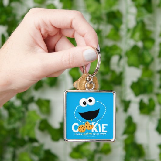 Sesamstraat | Cookie Monster Loving Cookies Sleutelhanger (Hand)