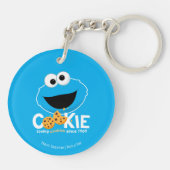 Sesamstraat | Cookie Monster Loving Cookies Sleutelhanger (Achterkant)