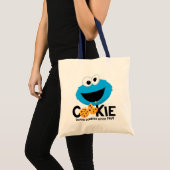 Sesamstraat | Cookie Monster Loving Cookies Tote Bag (Voorkant (product))