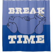 Sesamstraat | Cookie Monster Pauze tijd Douchegordijn (Voorkant)