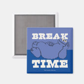 Sesamstraat | Cookie Monster Pauze tijd Magneet (Voorkant / Achterkant)