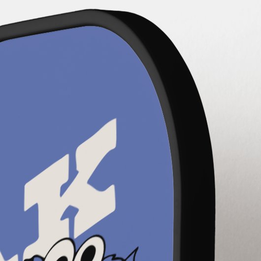 Sesamstraat | Cookie Monster Pauze tijd Pickleball Paddle (Links Detail)