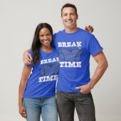 Sesamstraat | Cookie Monster Pauze tijd T-shirt (Unisex)