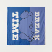 Sesamstraat | Cookie Monster Pauze tijd Wandkleed (Voorkant (horizontaal))