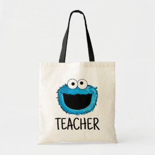 Sesamstraat Cookie Monster Teacher Tote Bag