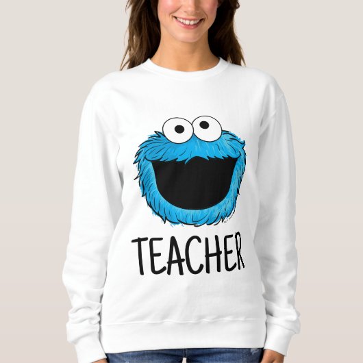 Sesamstraat | Cookie Monster Teacher Trui (Voorkant)
