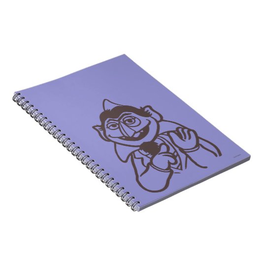 Sesamstraat | Count von Count Bright Notitieboek (Rechterzijde)