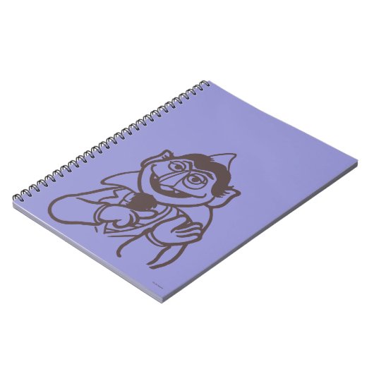 Sesamstraat | Count von Count Bright Notitieboek (Linkerzijde)