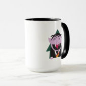 Sesamstraat | Count von Count Illustratie Mok (Voorkant rechts)