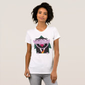 Sesamstraat | Count von Count Illustratie T-shirt (Voorkant volledig)