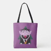 Sesamstraat | Count von Count Illustratie Tote Bag (Achterkant)