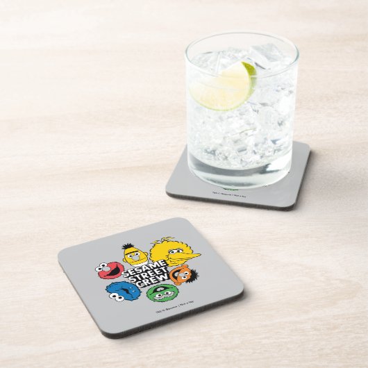 Sesamstraat Crew Bier Onderzetter (Rechterzijde)