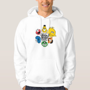 Sesamstraat Crew Hoodie