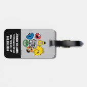 Sesamstraat Crew | Jouw namen toevoegen Bagagelabel (Achterkant horizontaal)