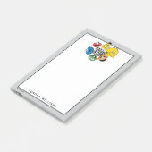 Sesamstraat Crew | Jouw namen toevoegen Post-it® Notes (Schuin)