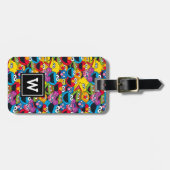 Sesamstraat Crew Pattern Bagagelabel (Voorkant horizontaal)