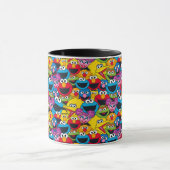 Sesamstraat Crew Pattern Mok (Midden)