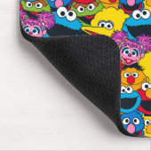 Sesamstraat Crew Pattern Muismat (Hoek)