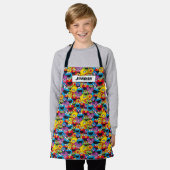 Sesamstraat Crew Pattern Schort (Gedragen)