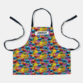 Sesamstraat Crew Pattern Schort (Voorkant)