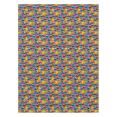 Sesamstraat Crew Pattern Tafelkleed (Voorkant)